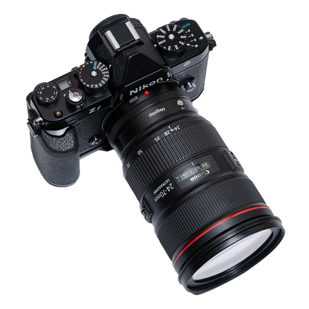 Megadap Canon EF Lens to Nikon Z Mount Autofocus Adapter for Full Frame and APS-C Cameras - Image 5