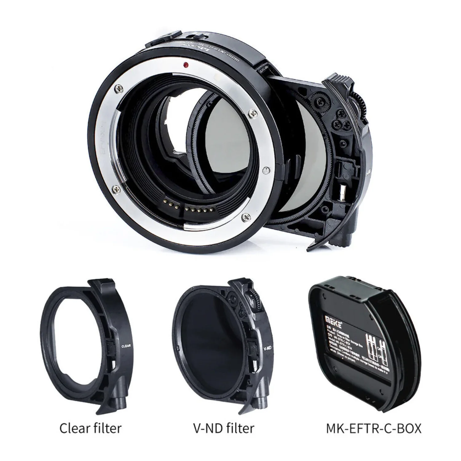 Meike Drop-In Filter Lens Adapter for EF/EF-S Lenses to Sony E-Mount Cameras - Image 2