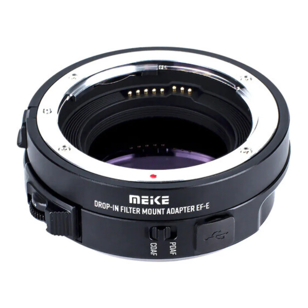 Meike Drop-In Filter Lens Adapter for EF/EF-S Lenses to Sony E-Mount Cameras - Image 3