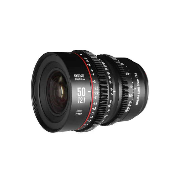 Meike 50mm T2.1 Super 35 Cine Prime Lens 270-Degree Focus Rotation (EF Mount) - Image 2