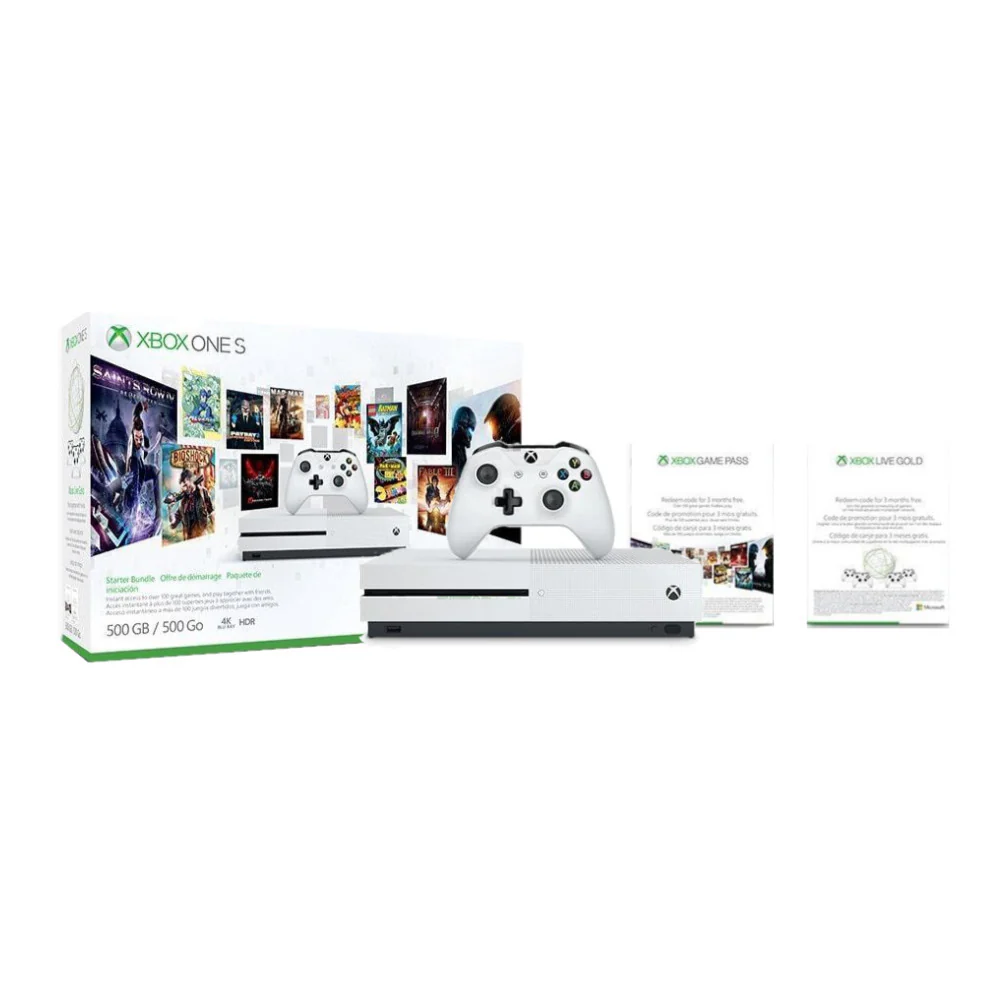 Microsoft Xbox One S 500GB Console Starter Bundle - Image 2