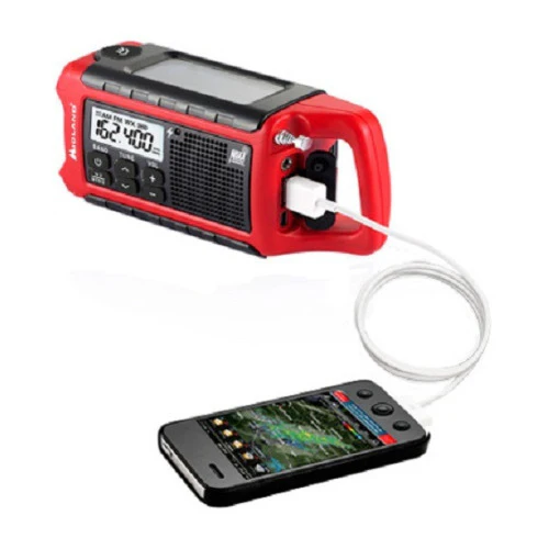Midland Radio ER210 E+Ready Compact Emergency Crank WX Radio - Image 2