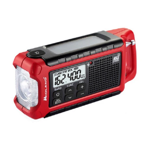 Midland Radio ER210 E+Ready Compact Emergency Crank WX Radio - Image 5