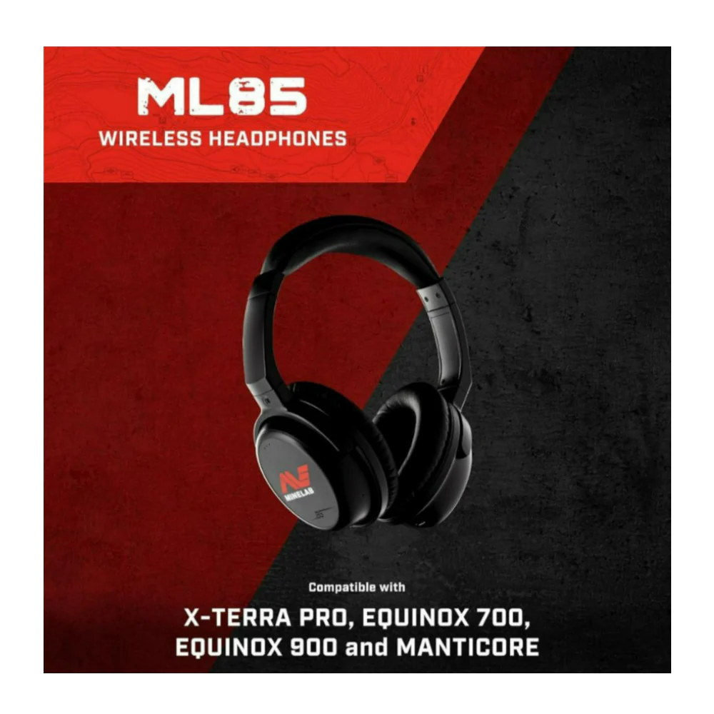 Minelab ML85 Wireless Low Latency Over-Ear Headphone for MANTICORE, EQX700, EQX900, and X-TERRA PRO - Image 5