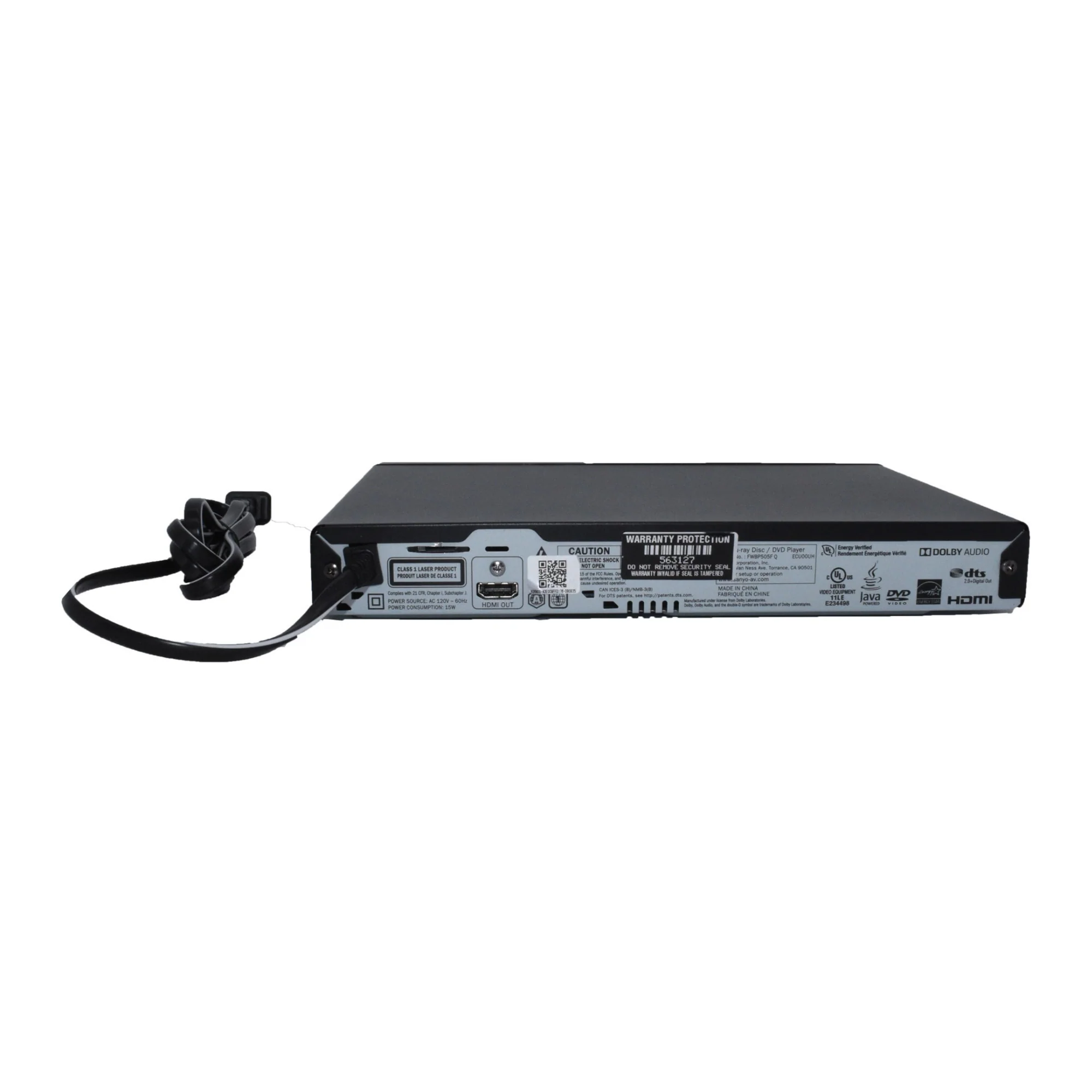 Mini Gadgets Bush Baby Fully Functional Blu-Ray Player with Wi-Fi 1080p Hidden Camera - Image 4