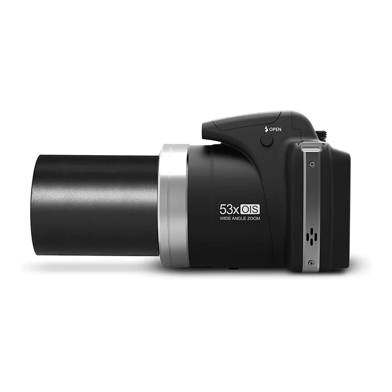 Minolta MN53Z Pro Shot 16MP Full HD Digital Camera with 53x Optical Zoom (Black) - Image 4