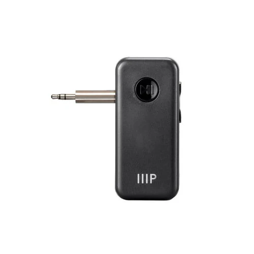 Monoprice Bluetooth 5 Receiver/Car Kit with Microphone, Audio Adapter and 3.5mm AUX Stereo Output