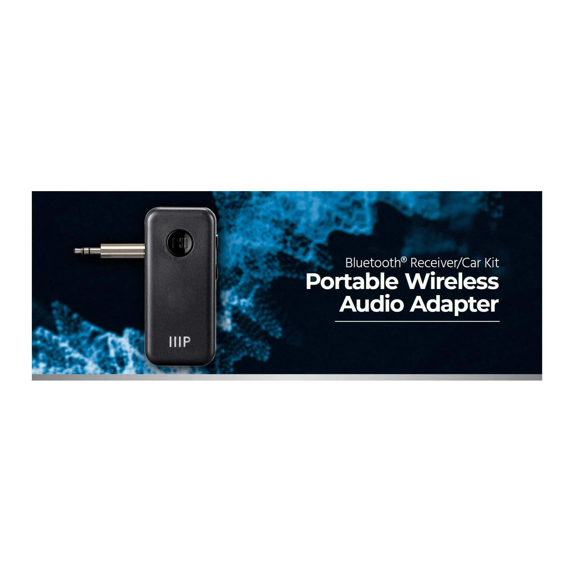 Monoprice Bluetooth 5 Receiver/Car Kit with Microphone, Audio Adapter and 3.5mm AUX Stereo Output - Image 6