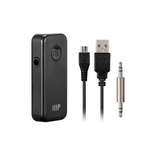Monoprice Bluetooth 5 Receiver/Car Kit with Microphone, Audio Adapter and 3.5mm AUX Stereo Output - Image 7