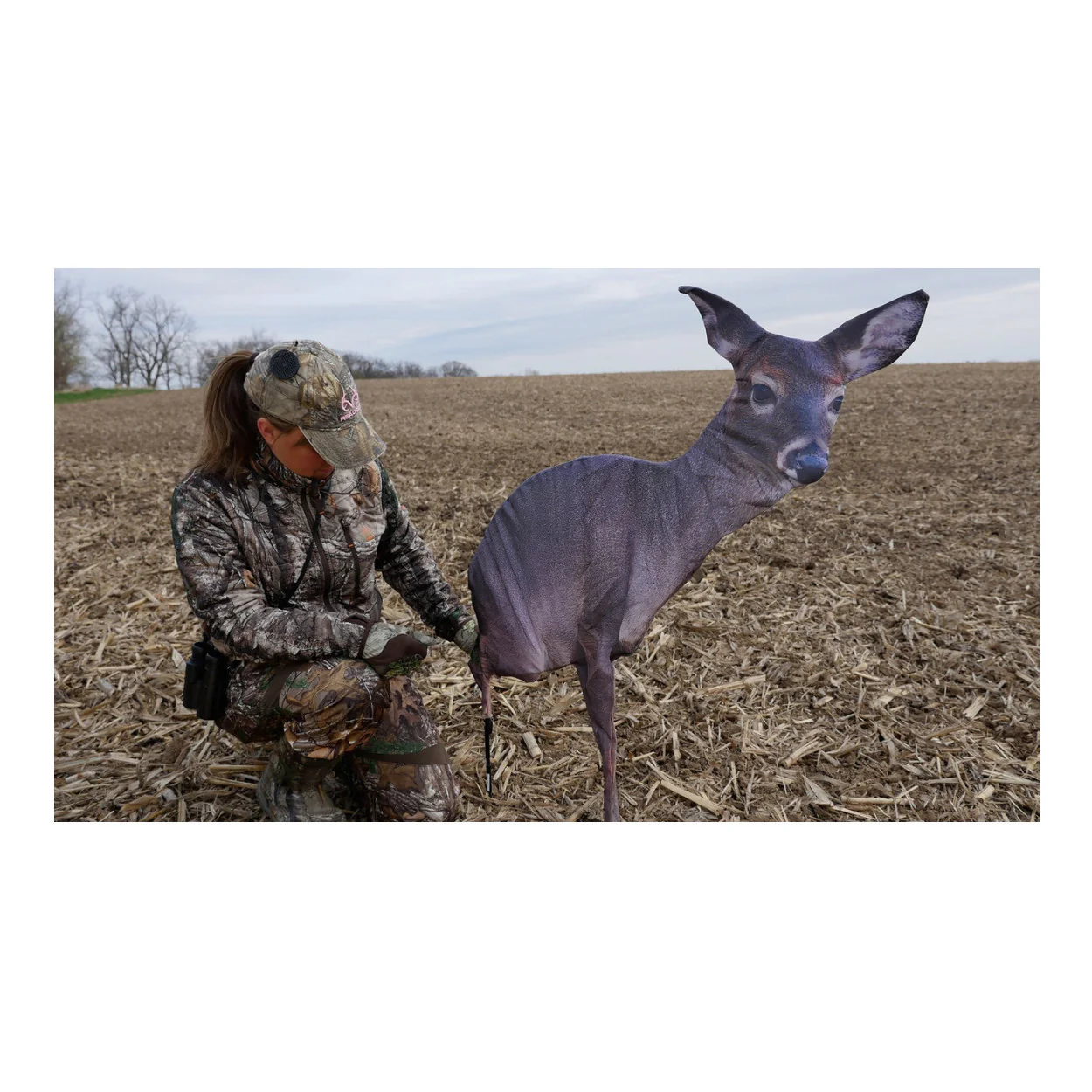 Montana Decoy Estrus Betty Whitetail Deer Decoy (Peeing Doe) for Bow Hunting - Image 5