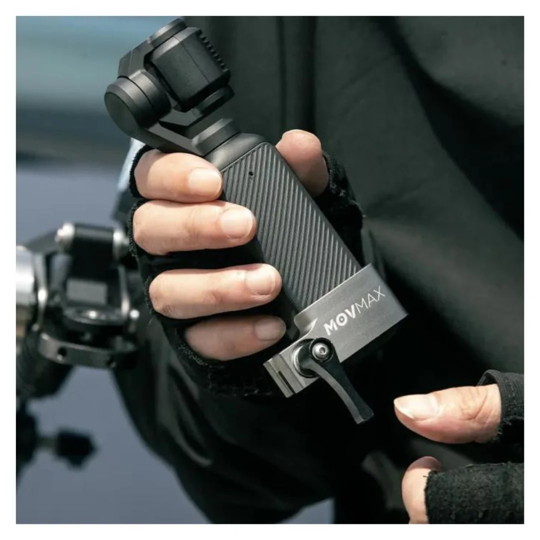 MOVMAX Blade Arm Aluminum Alloy Hoop Connector for DJI Osmo Pocket 3 (Gray) - Image 3