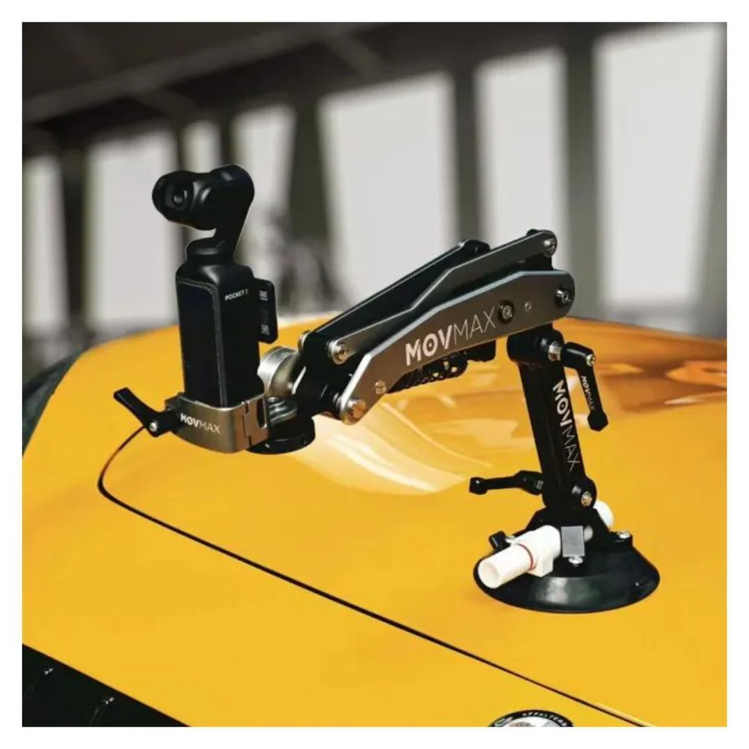 MOVMAX Blade Arm Aluminum Alloy Hoop Connector for DJI Osmo Pocket 3 (Gray) - Image 4