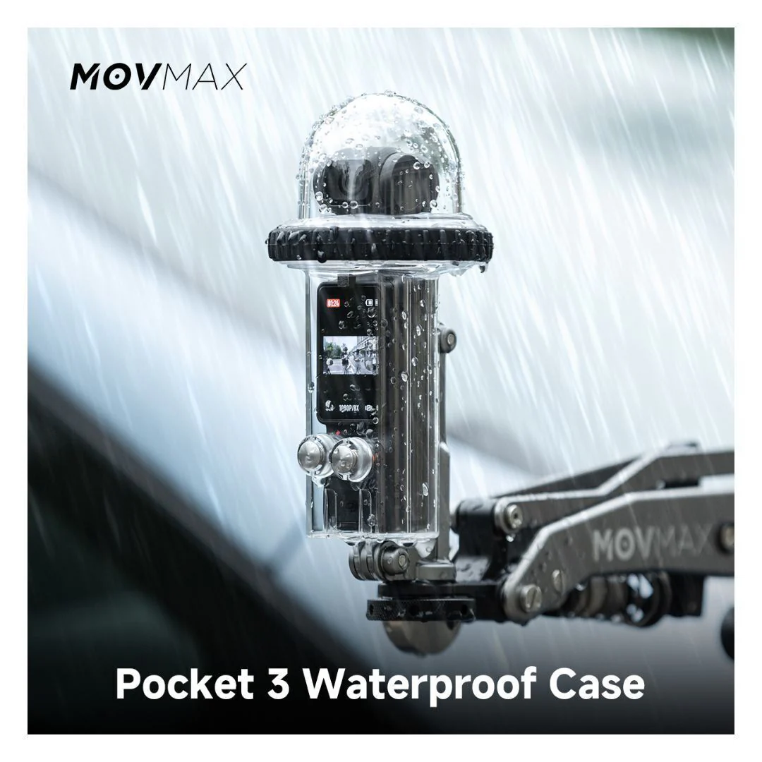 Movmax Blade Arm for DJI Pocket 3, Insta 360, and GoPro HERO 12 Cameras and Extension Tube Bundle - Image 6