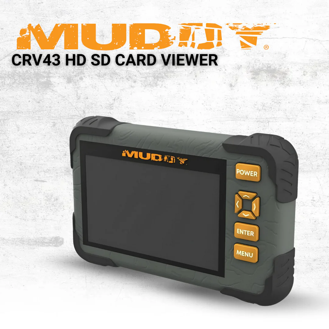 Muddy Dual Camera Ground Mount with Threaded Receiver (Black) with SD Card Reader and Viewer Bundle - Image 2
