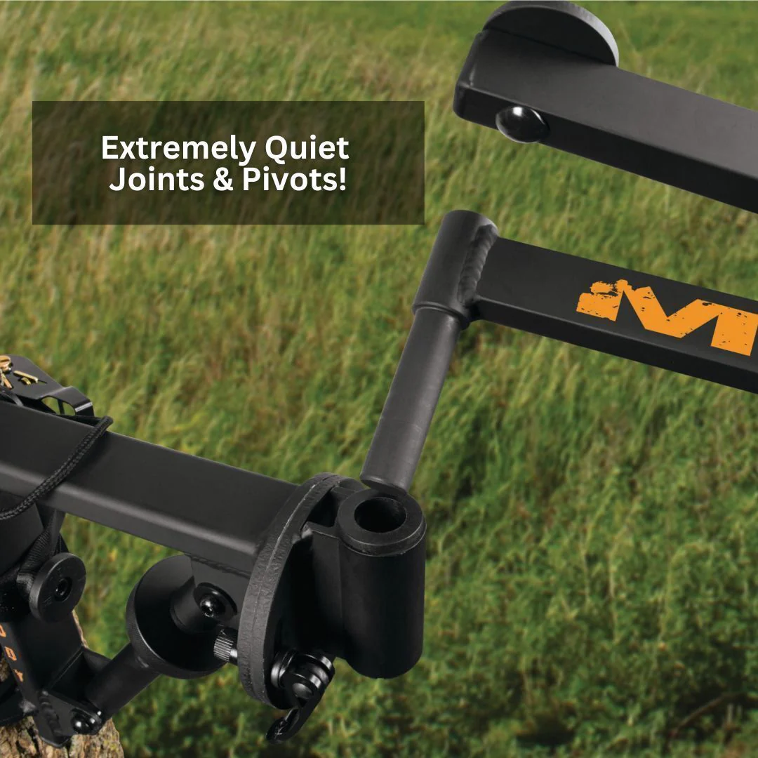 Muddy Outfitter Camera Arm with 20-Inch Aluminum Treestand Climbing Sticks and Harness Bundle - Image 3