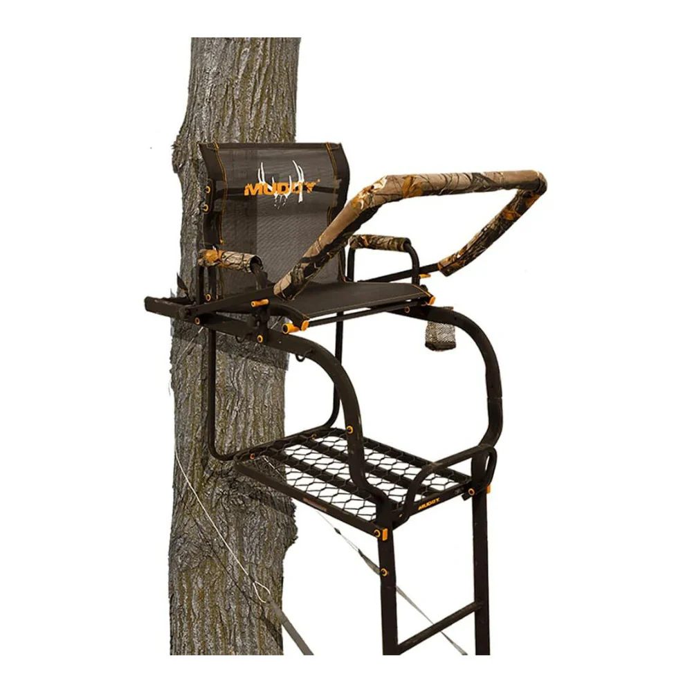 Muddy 20' Odyssey XTL Ladder Tree Stand with Tree-Lok System (350 lb. Capacity) - Image 3
