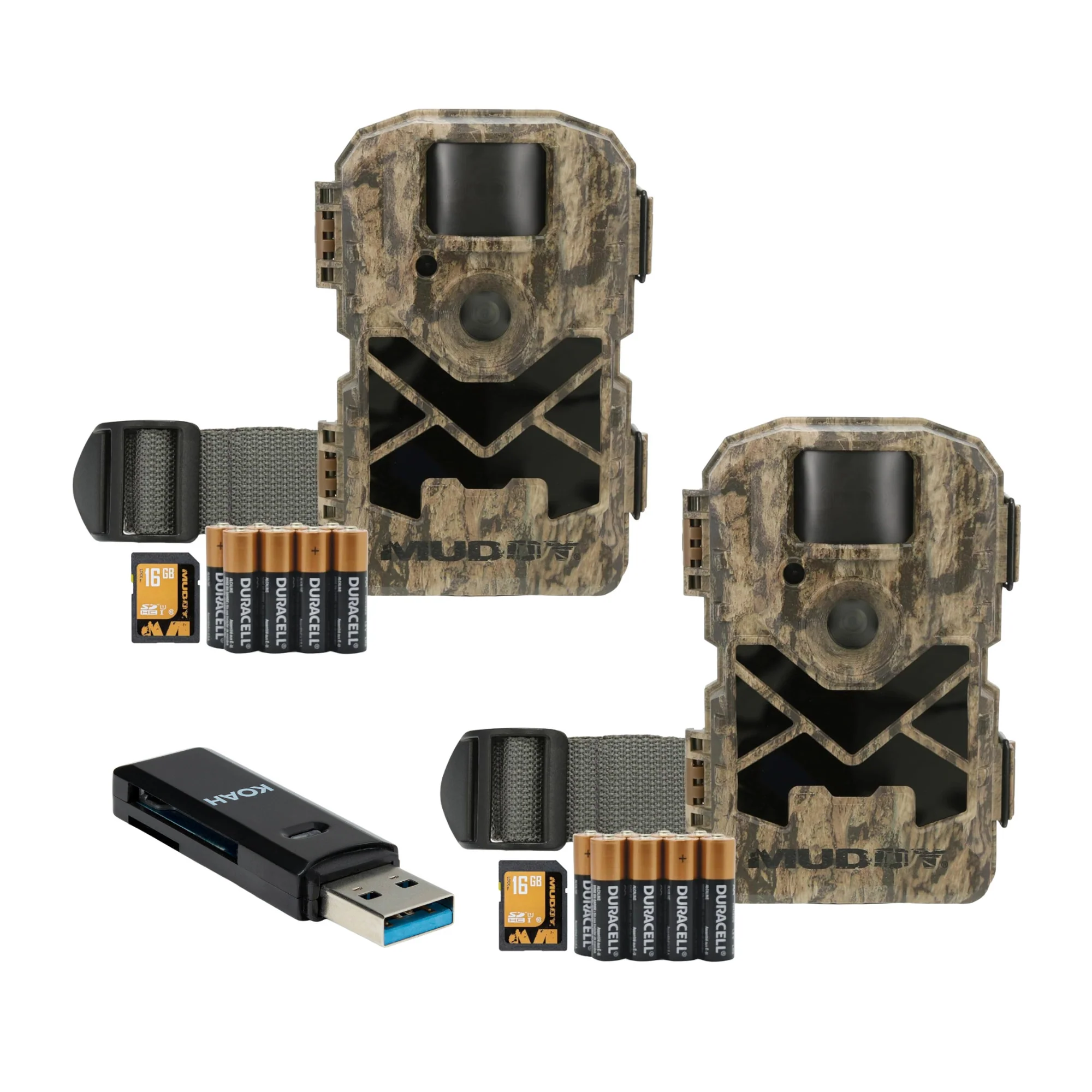 Muddy Pro Cam 28 Trail Camera Combo with Batteries, SD Card, and Card Reader