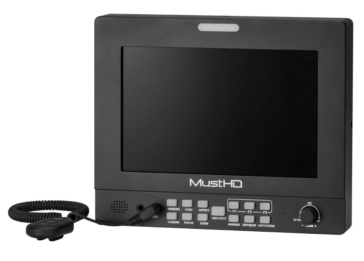 MustHD 7" Hyper-Brite 1920x1200 Monitor with 3G-SDI Input - Image 3