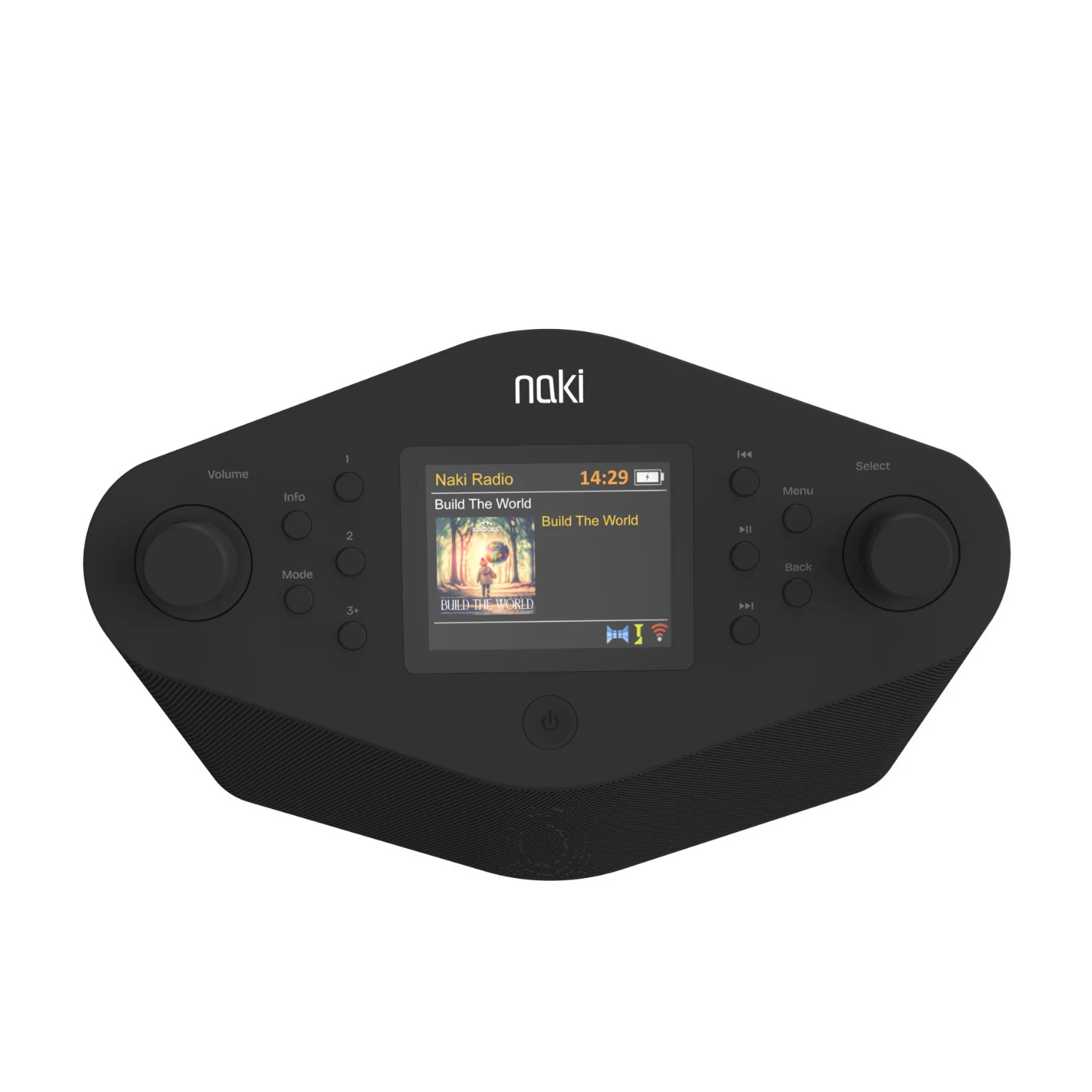 Naki PulseMax - Online Streaming Kosher Music Player (Black) - Image 3