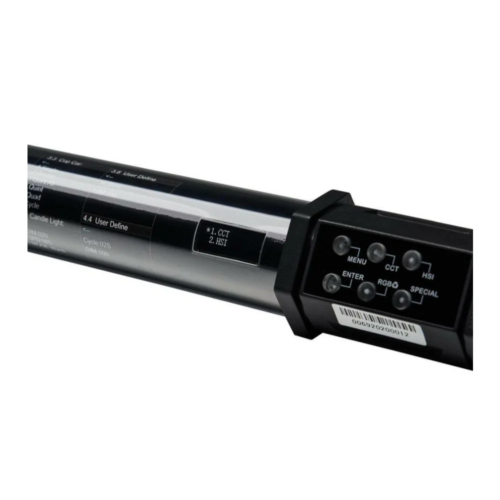 NanLite PavoTube 30C 4-Feet RGBWW LED Tube with Internal Battery 2-Light Kit - Image 5
