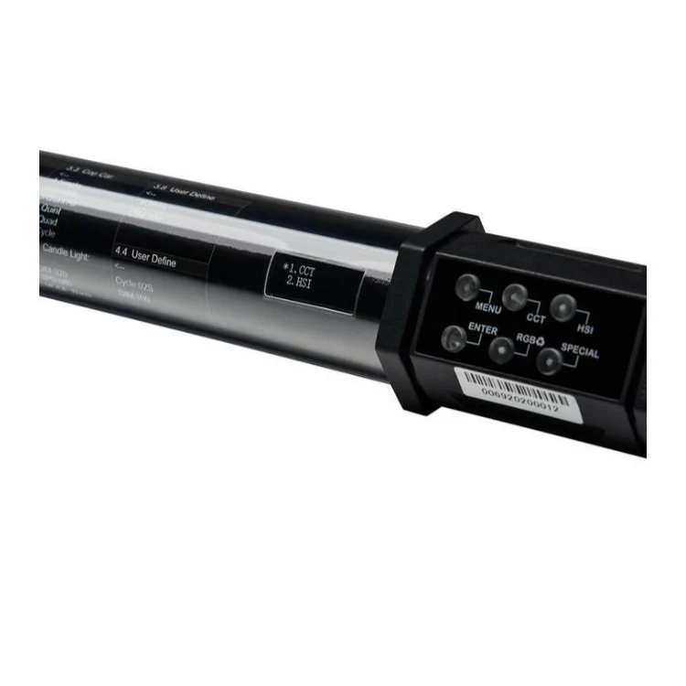 NanLite PavoTube 30C RGBW LED Tube with Internal Battery (4-Feet) - Image 5