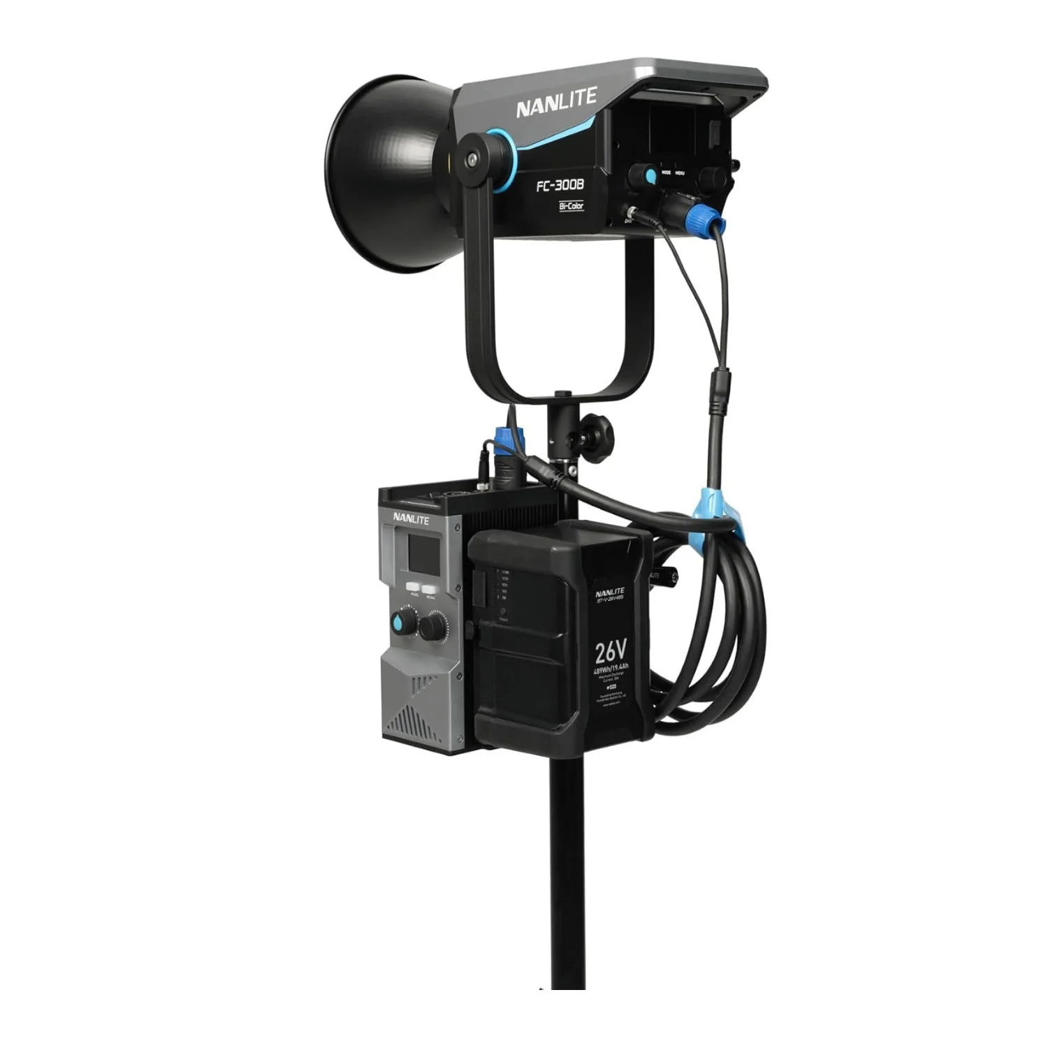 Nanlite Power Controller for FC-Series Spotlights with Built-In Screen - Image 6