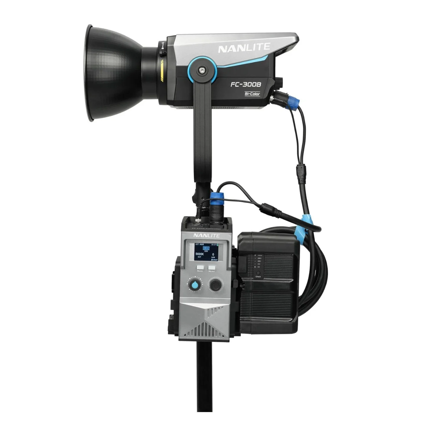 Nanlite Power Controller for FC-Series Spotlights with Built-In Screen - Image 7