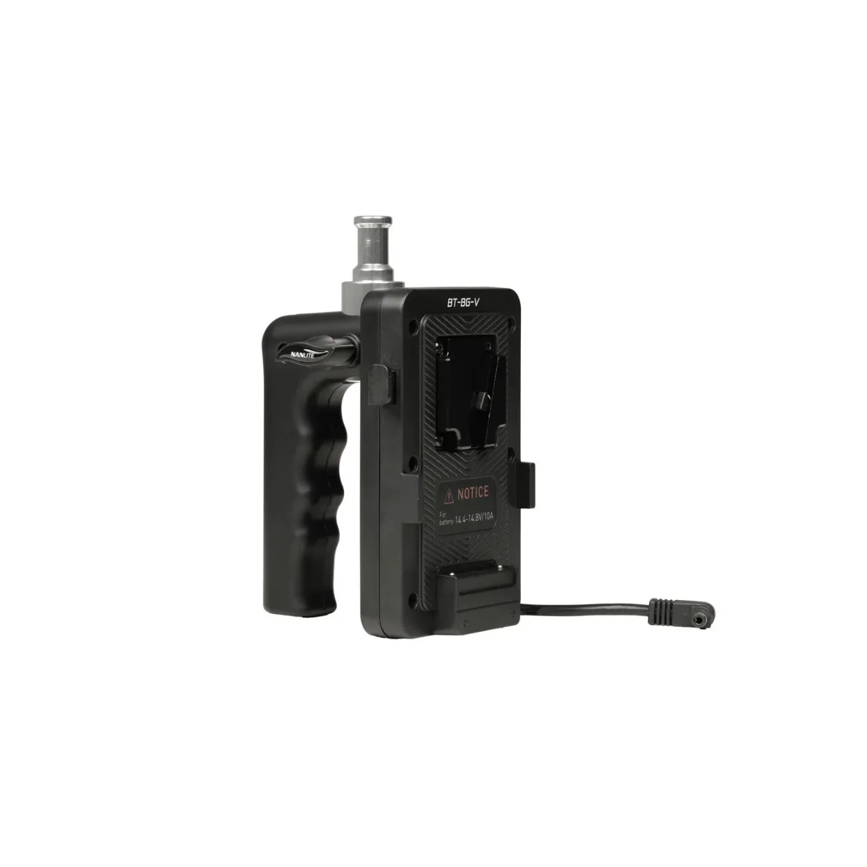 Nanlite V-Mount Battery Grip with DC Connector for Forza 60, FC-60B - Image 5