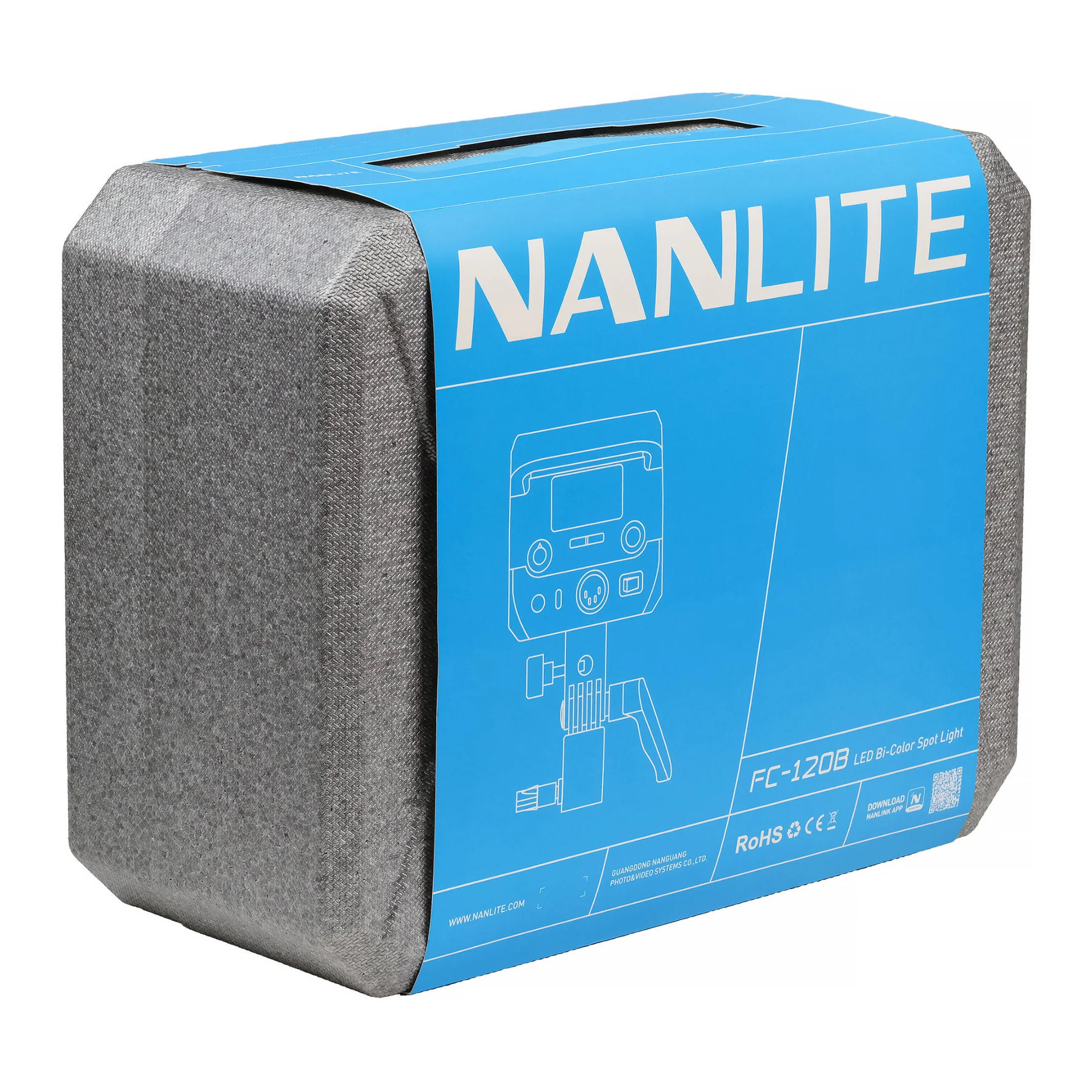 Nanlite FC-120B Bi-Color LED Spotlight (FC120B) - Image 7