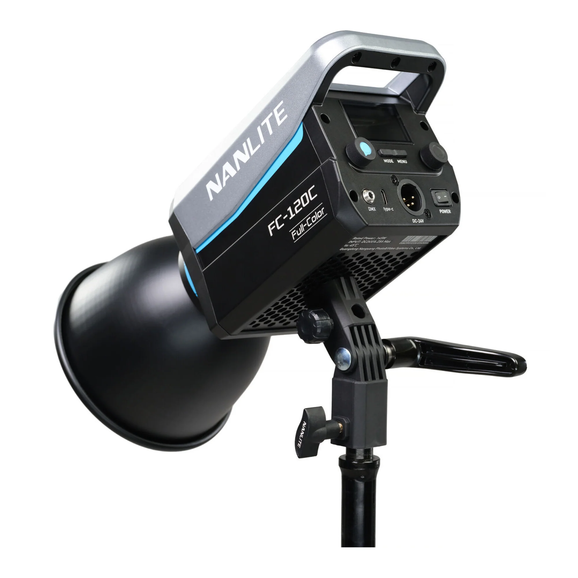 Nanlite FC120C RGB LED Spotlight with Rapid 60 FM Mount Softbox Bundle - Image 5