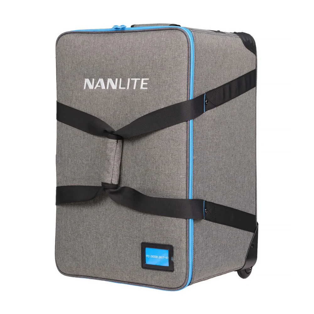 Nanlite FC-300B Bi-Color LED Spotlight 2-Light Kit with Rolling Case - Image 5
