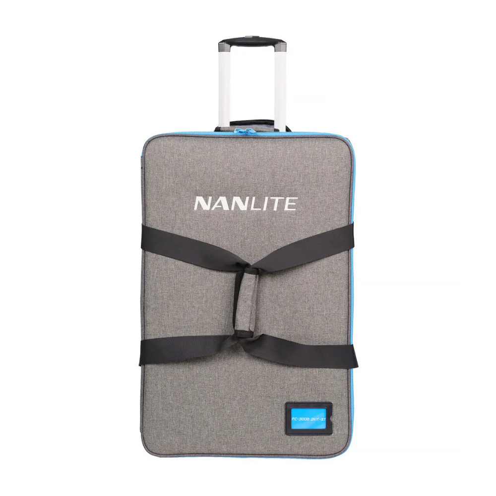 Nanlite FC-300B Bi-Color LED Spotlight 2-Light Kit with Rolling Case - Image 6
