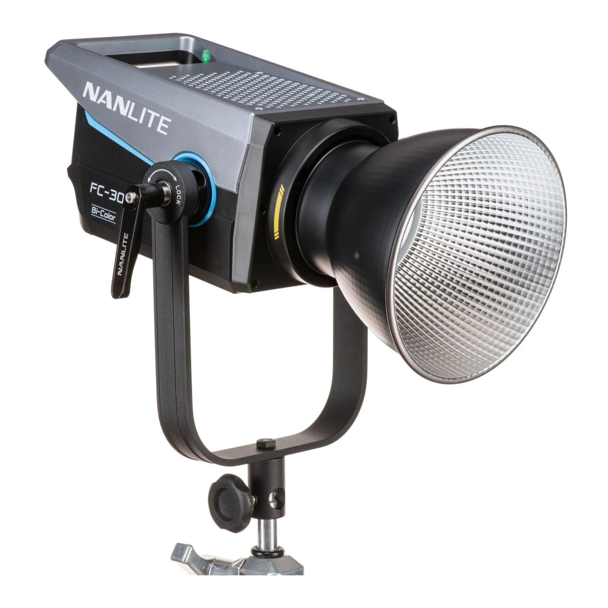 Nanlite FC300B Bi-Color LED Spotlight with Rapid 90 Parabolic Softbox Bundle - Image 5