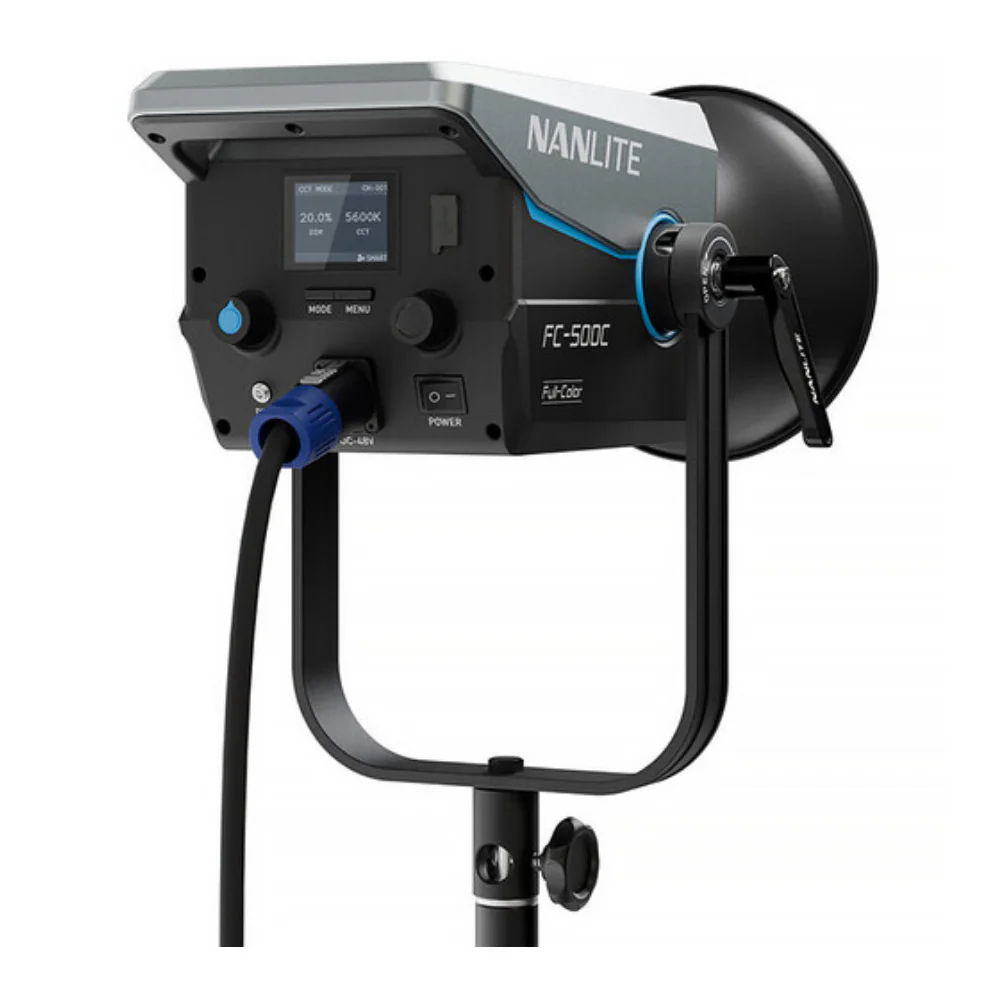 NANLITEFC-500C RGBW LED Spotlight - 500W, 27007500K CCT with Bluetooth Control - Image 2