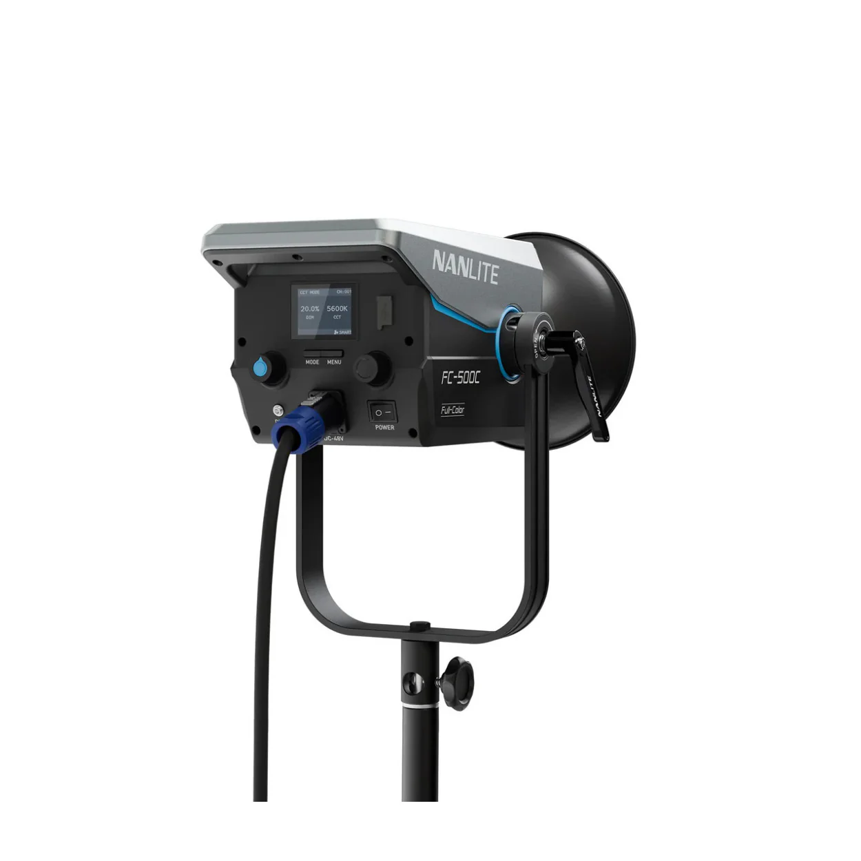 Nanlite FC-500C RGBW Color LED Spotlight with FC PowerController Kit - Image 4