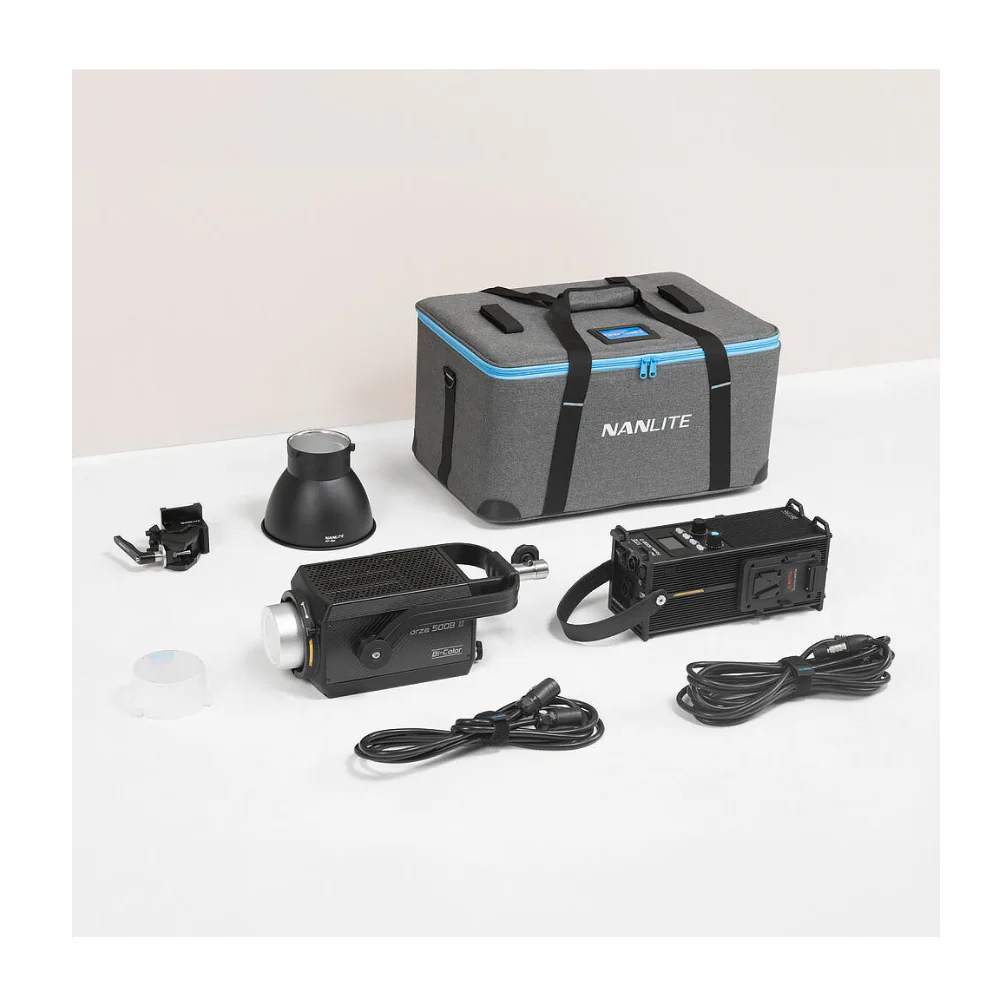 Nanlite Forza 500B II LED Monolight with V-Mount Batteries and Charger Kit - Image 5