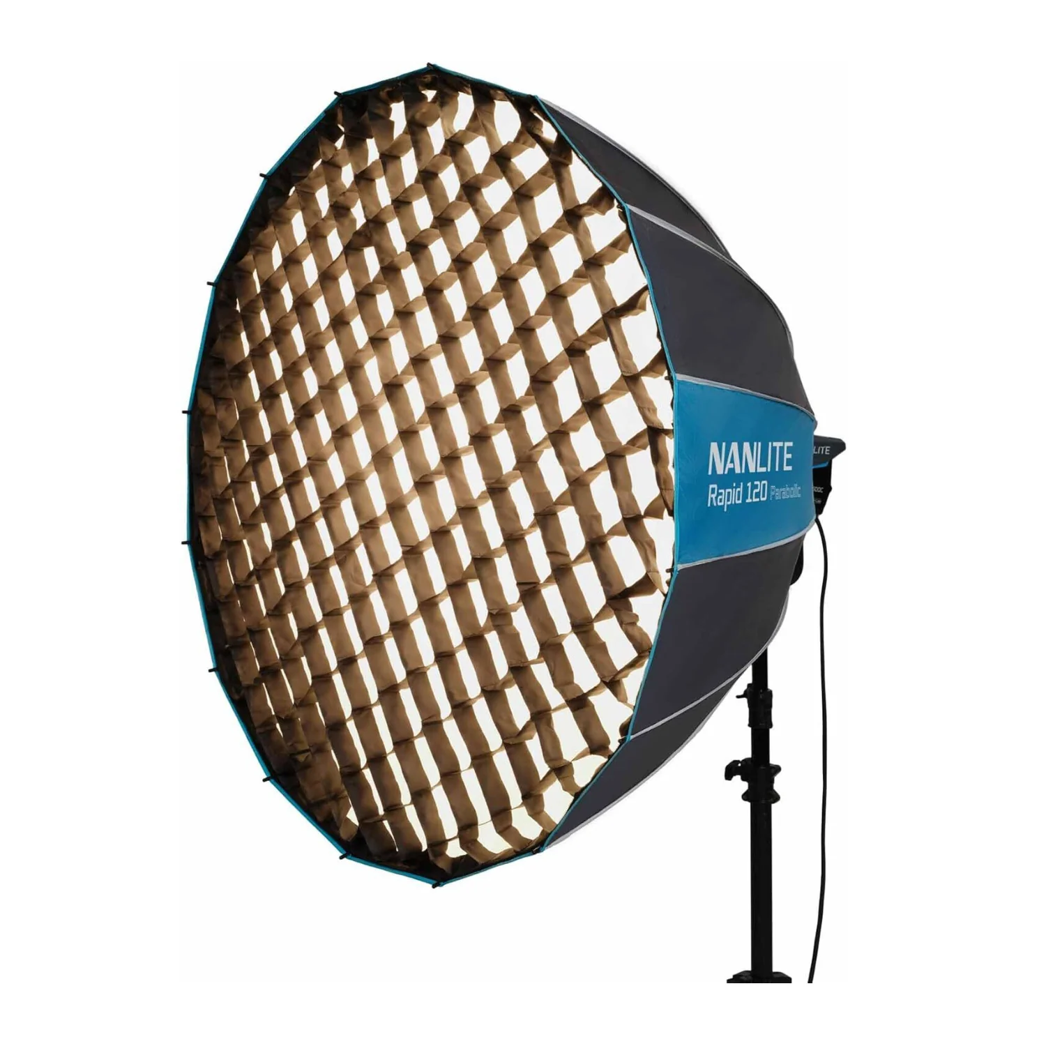 Nanlite FS-200 Daylight LED Monolight Quiet Fan Bundle with Parabolic Softbox - Image 4
