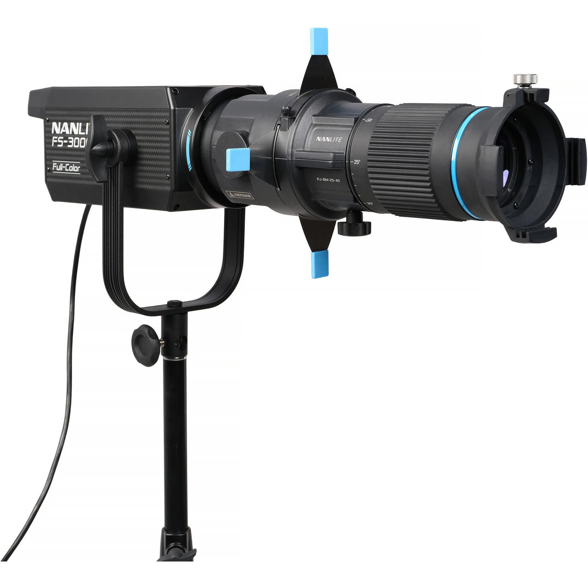 Nanlite FS-200 Daylight LED Monolight Bundle with Projection Attachment 25-45 - Image 7