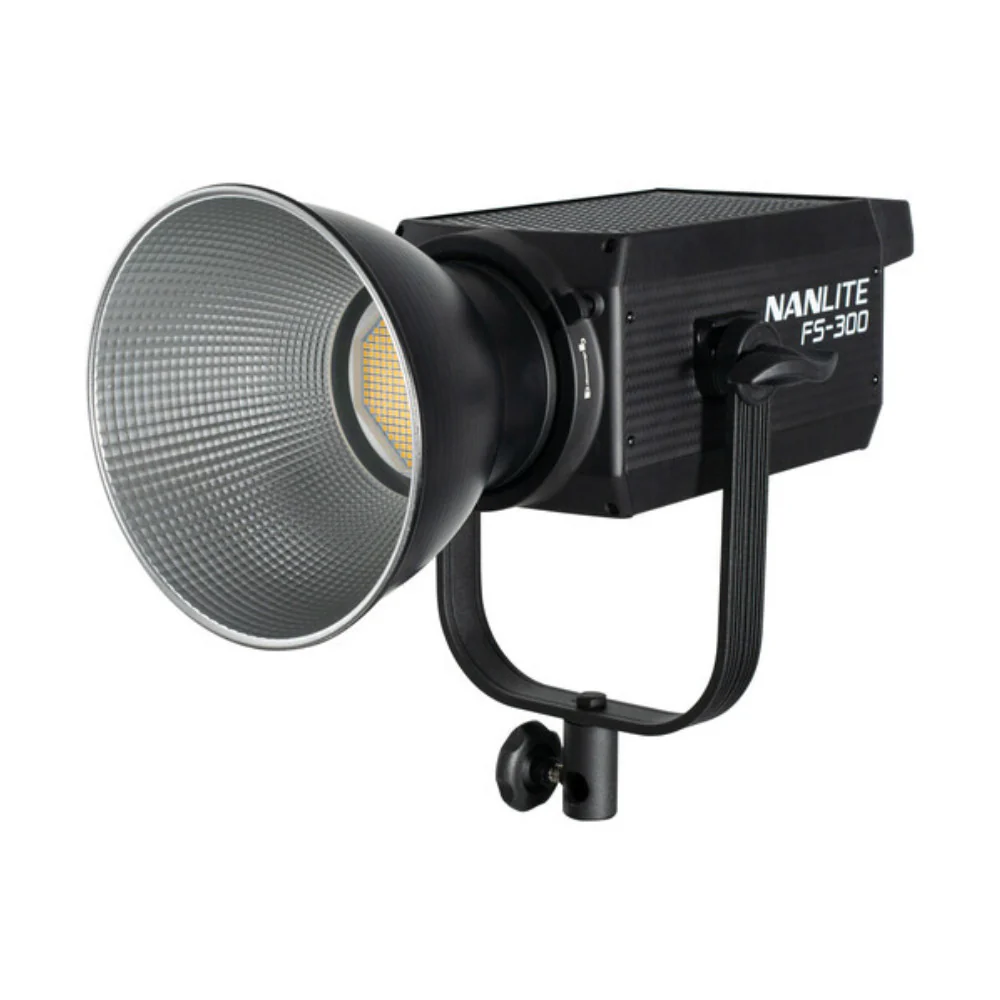 Nanlite FS-300 Daylight AC LED Monolight with Rapid 90 Parabolic Softbox Bundle - Image 2