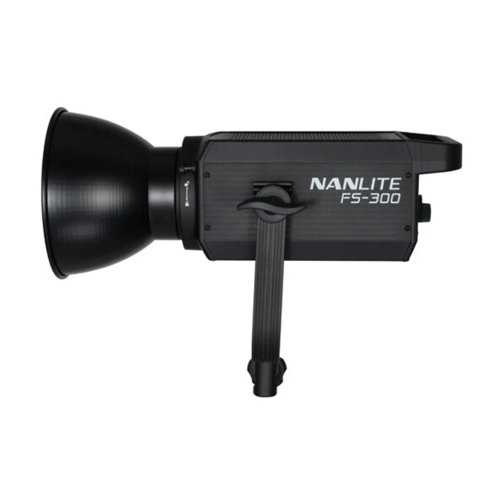 Nanlite FS-300 Daylight AC LED Monolight with Rapid 90 Parabolic Softbox Bundle - Image 8