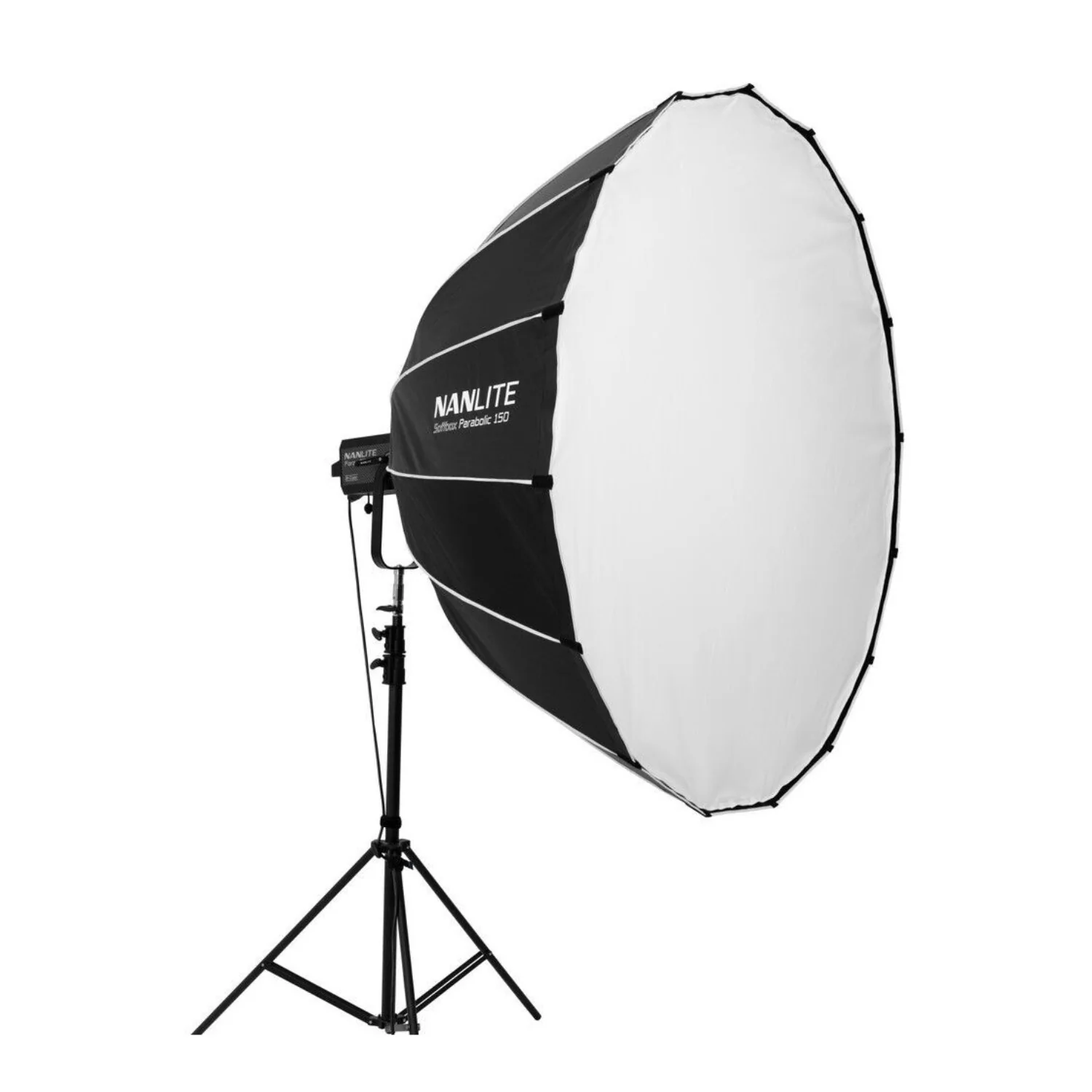 Nanlite FS-300 Daylight AC LED Monolight Bundle with Parabolic 150 Softbox - Image 4