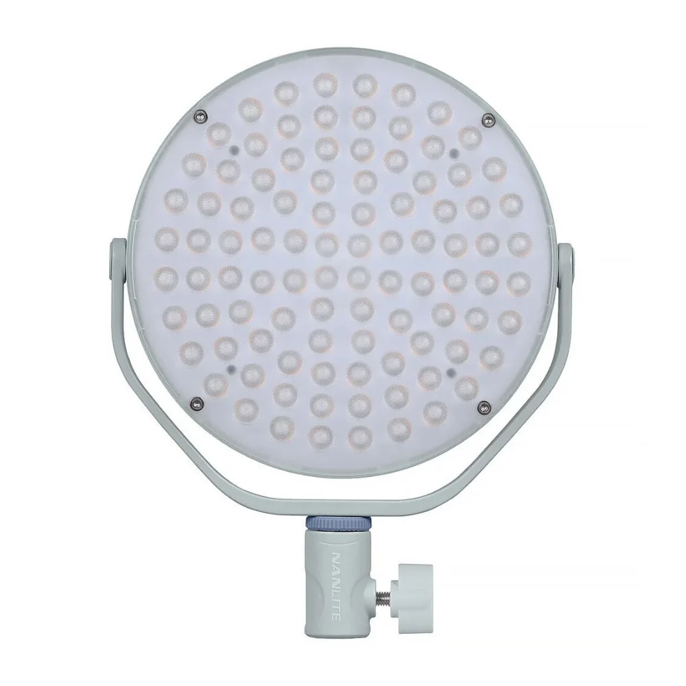 Nanlite Miro 30c RGB Round LED Light Panel (Mint Blue) - Image 3