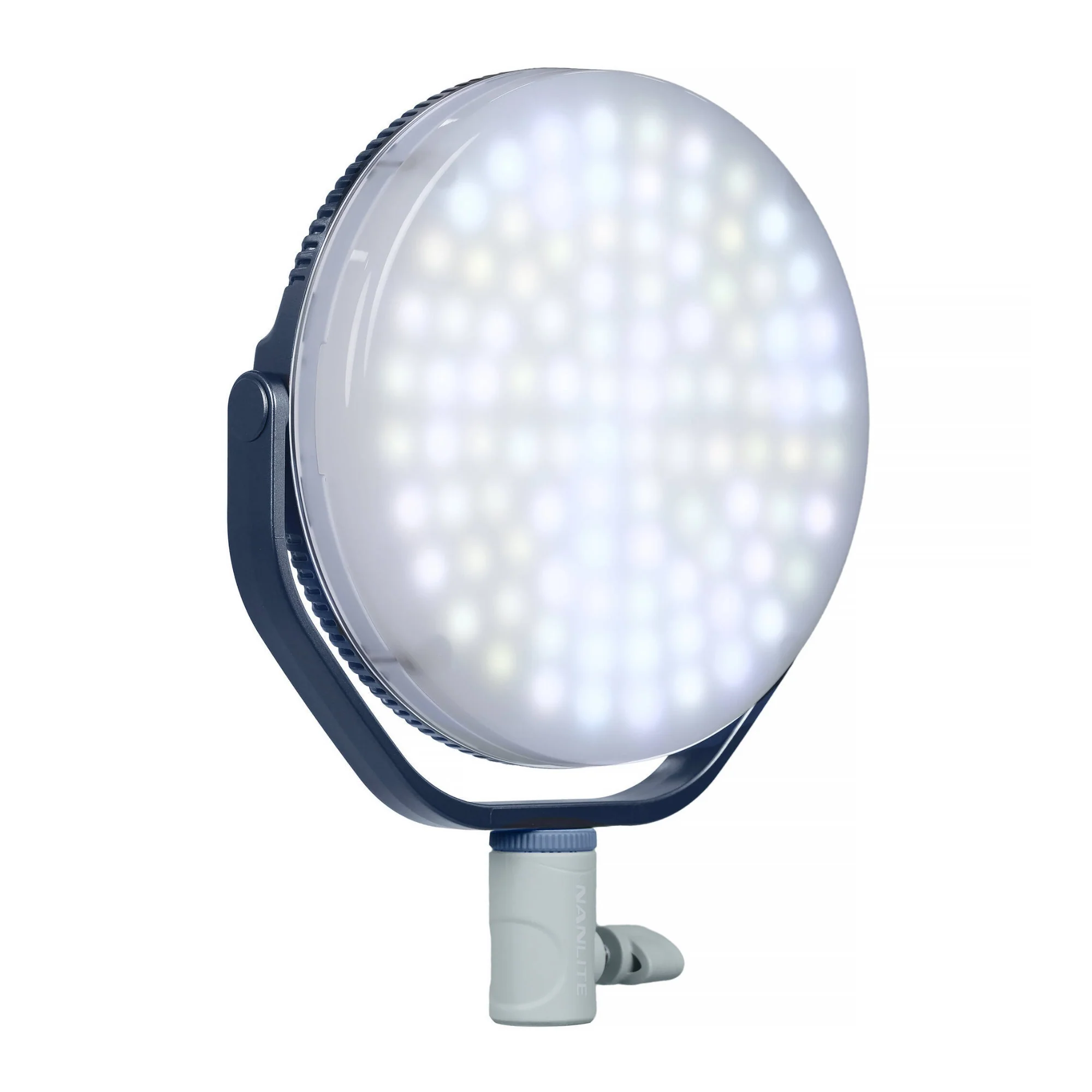 Nanlite miro 30c RGB Round LED Light Panel (Midnight Blue) - Image 6