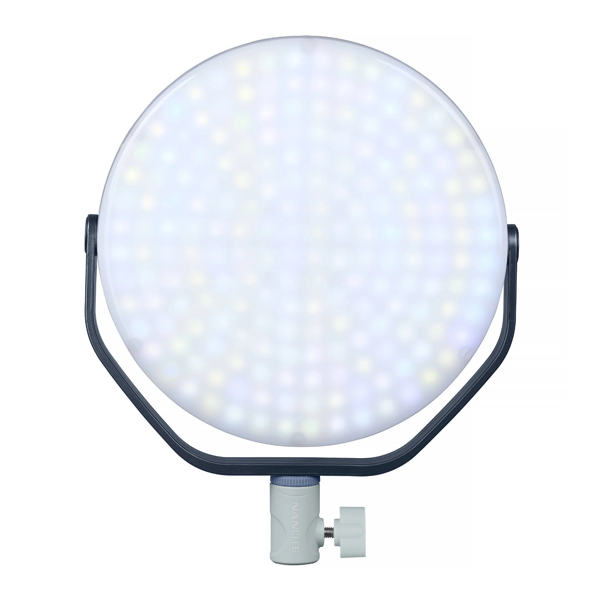 Nanlite miro 60C LED Full-Color Round Panel Light (Midnight Blue) - Image 5
