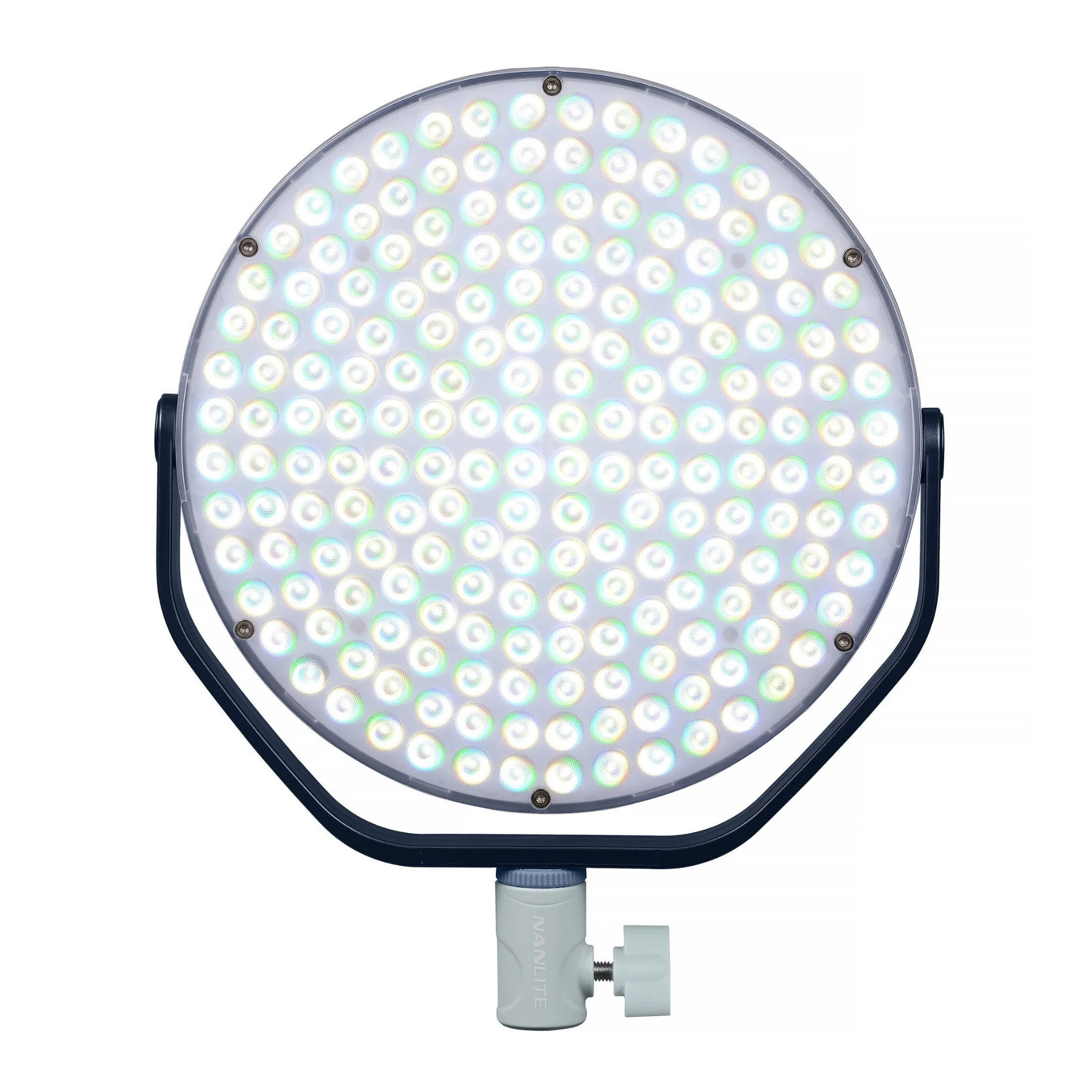 Nanlite miro 60C LED Full-Color Round Panel Light (Midnight Blue) - Image 6