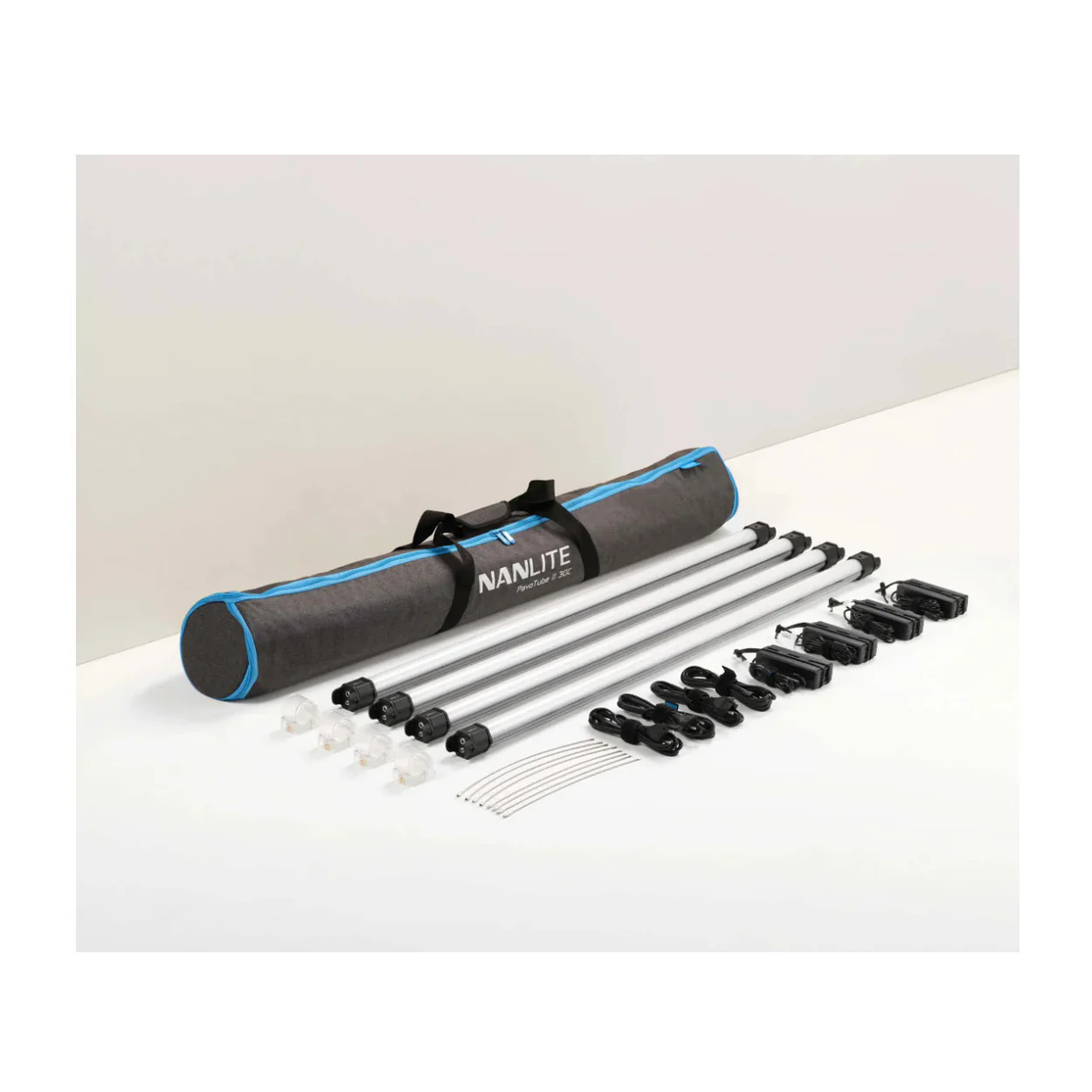 Nanlite PavoTube II 30C 4' LED Tube 4 Light Kit Bundle - Image 6