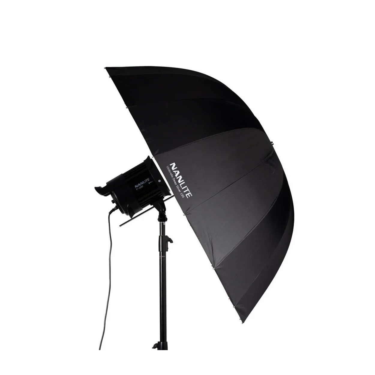 NanLite Silver Deep Umbrella 135 (53in) - Image 5