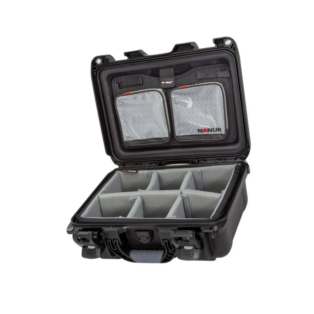 Nanuk 915 Pro IP67 Rated Impact-Resistant Hard Case with Soft Grip and Ergonomic Handle (Black) - Image 2