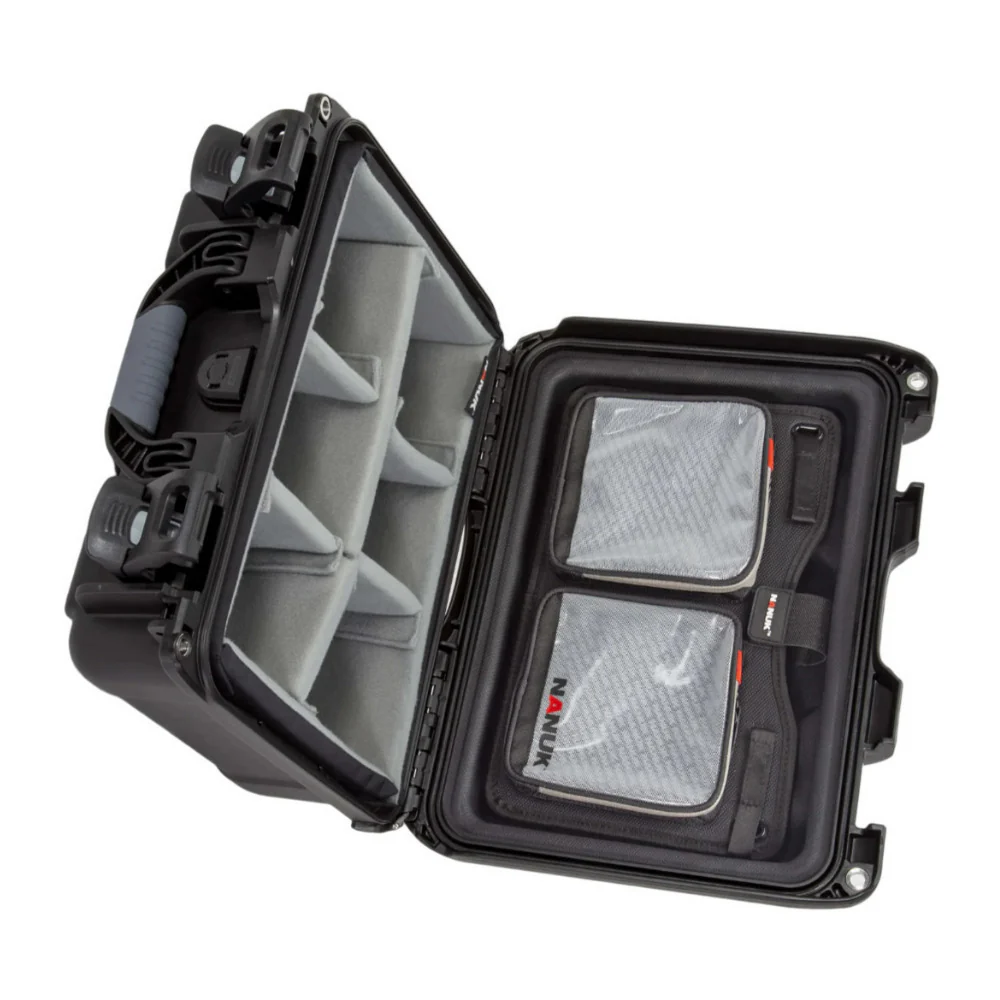 Nanuk 915 Pro IP67 Rated Impact-Resistant Hard Case with Soft Grip and Ergonomic Handle (Black) - Image 4