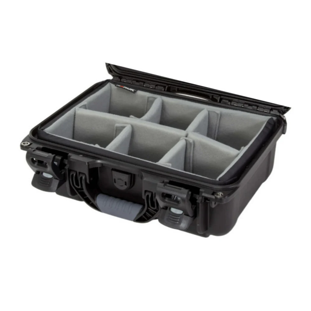 Nanuk 915 Pro IP67 Rated Impact-Resistant Hard Case with Soft Grip and Ergonomic Handle (Black) - Image 6